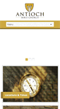 Mobile Screenshot of antiochbiblechurch.org.za